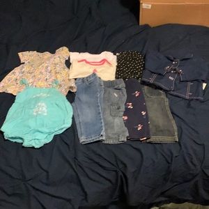 6-12 months baby girl bundle